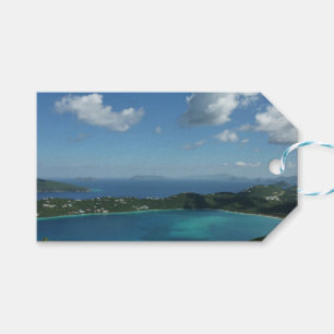 Magens Bay, St. Thomas Bevackra Island Scene Presentetikett