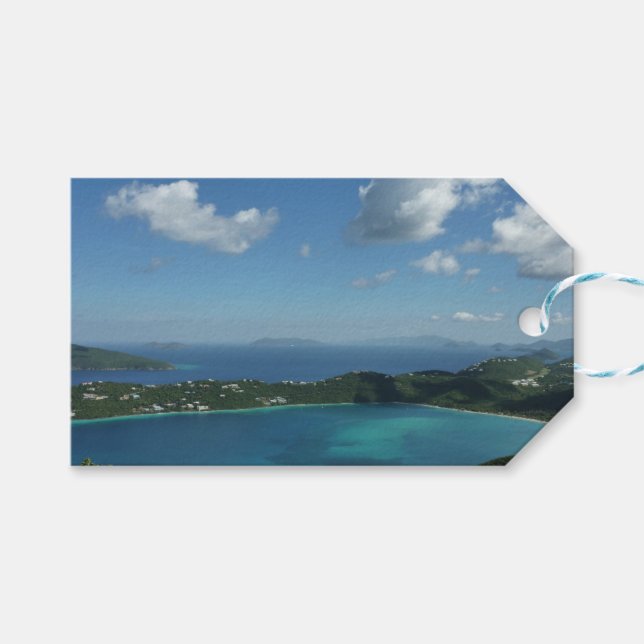 Magens Bay, St. Thomas Bevackra Island Scene Presentetikett (Framsidan (Horisontell))