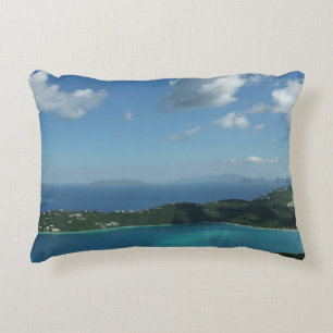 Magens Bay, St. Thomas Bevackra Island Scene Prydnadskudde
