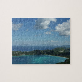 Magens Bay, St. Thomas Bevackra Island Scene Pussel