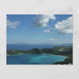 Magens Bay, St. Thomas Bevackra Island Scene Vykort