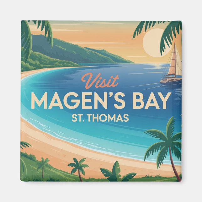 Magens Bay, St. Thomas Magnet (Framsidan)
