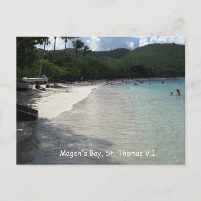 Magens Bay, St. Thomas Vykort (Framsida)