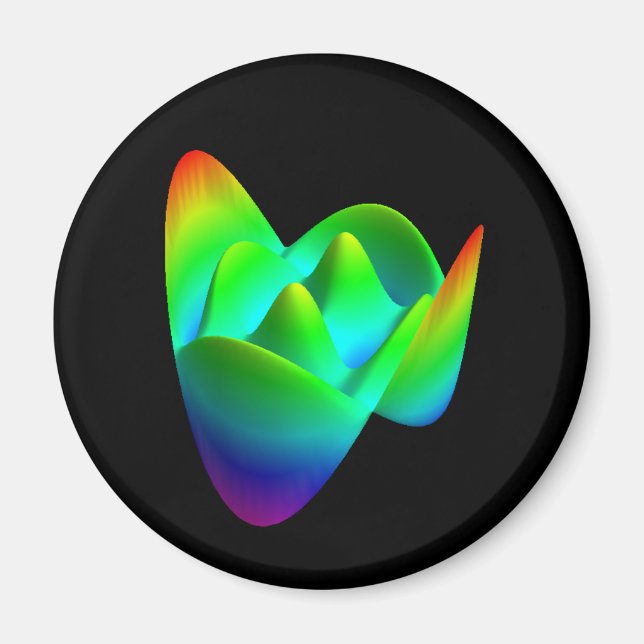 Magent: Zernike polynomial Z(8,2) Magnet (Framsidan)