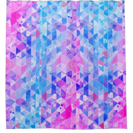 Magenta Abstrated Graphics