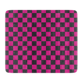 Magenta and smoke checkerboard pattern