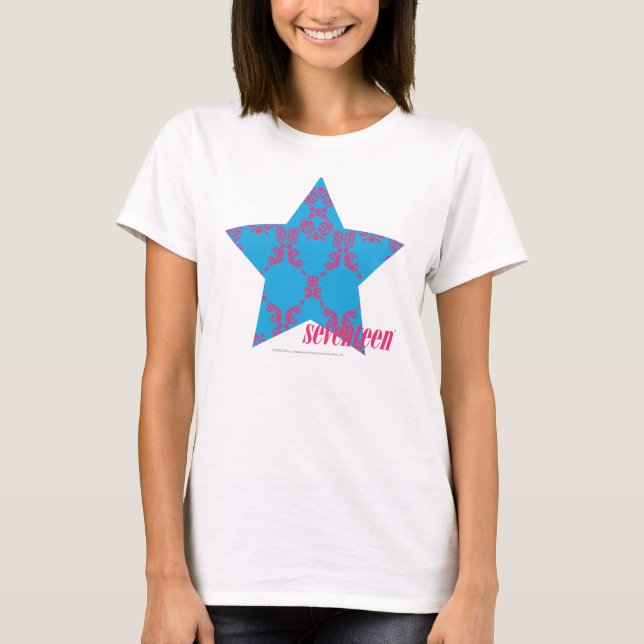 Magenta-Aqua 2 Tee (Framsida)