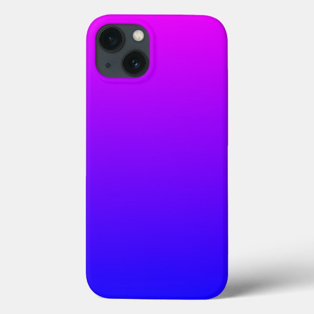 Magenta Blå Ombre (Baksida)