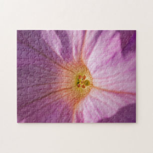 Magenta blomma pussel