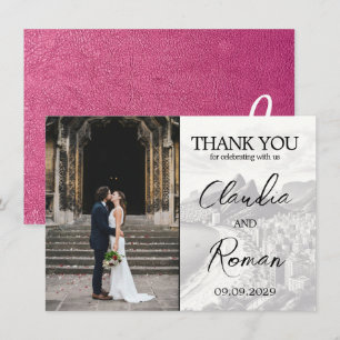 Magenta Brasilien Passport Tack Kort