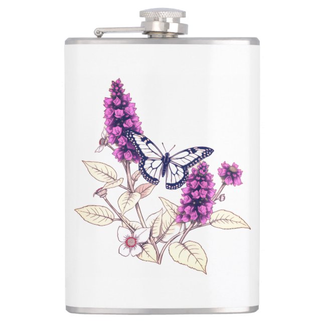 Magenta Butterfly Bush Fickplunta (Framsidan)