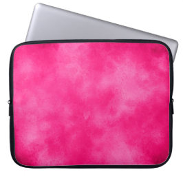 Magenta Cloud Effect Electronics Bag Laptop Fodral