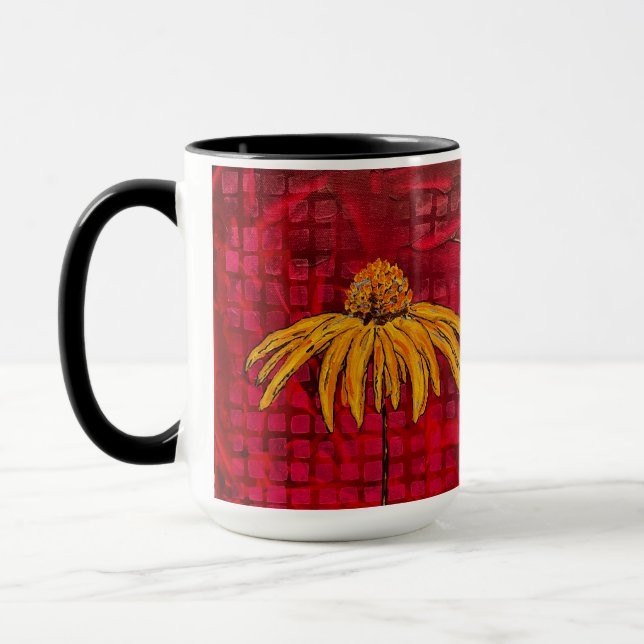 Magenta Coneflower Mugg (Vänster)