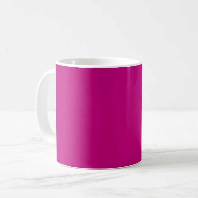 Magenta (färg i fast form)  kaffemugg (Framsida vänster)
