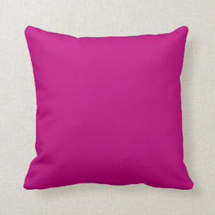 Magenta (färg i fast form) kudde