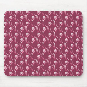 Magenta Finare Swirls Mousepad Musmatta