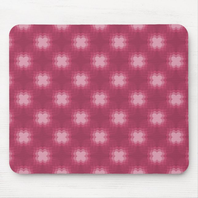 Magenta Funky Flair Mousepad Musmatta (Framsidan)
