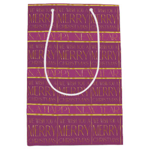 Magenta Guld jul Mönster#35b ID1009