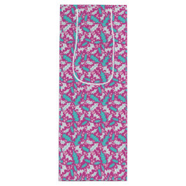 Magenta Holly Vin Gift Bag