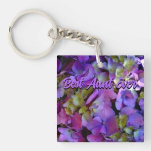 Magenta Lila blue gult Hydrangeas blommor Moster