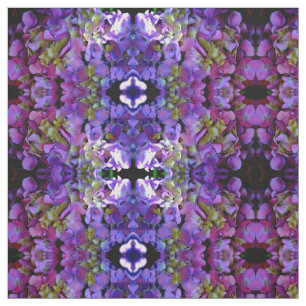 Magenta Lila Hydrangeas lila Blue gult Tyg