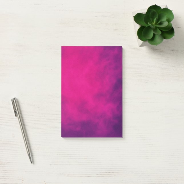 Magenta Lila PostIT-anteckningar - Anpassade Post-it Block (Kontor)