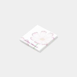 Magenta och rosa cosmos post-it block