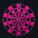 Magenta och svart piltavla<br><div class="desc">Magenta- och svarta kartong</div>