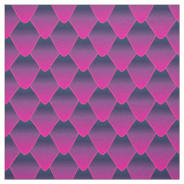 Magenta Ombre Dragon Scales Tyg
