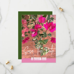 magenta orange bougainvillea eller papper blomma spara datumet