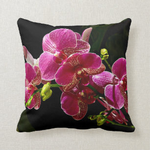 Magenta Orchids i Bloom Kudde