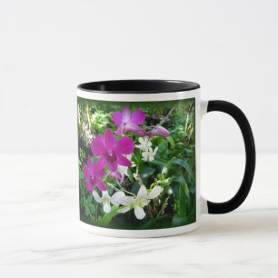 Magenta Orchids Mugg