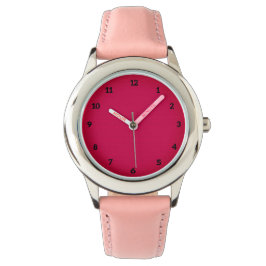 Magenta Patchwork eWatch Watch Watch Armbandsur