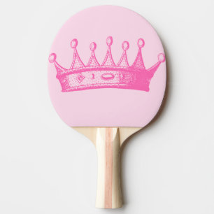 Magenta Prinsessan Krona om Rosa Pingisracket