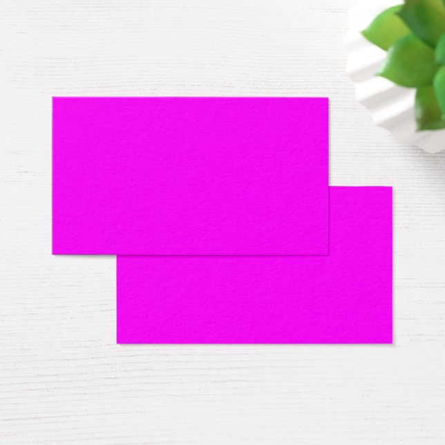 Magenta profilkort visitkort (Skivbord)