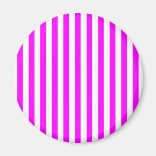 Magenta Ränder Magnet