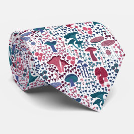 Magenta Retro Mushroom Slips