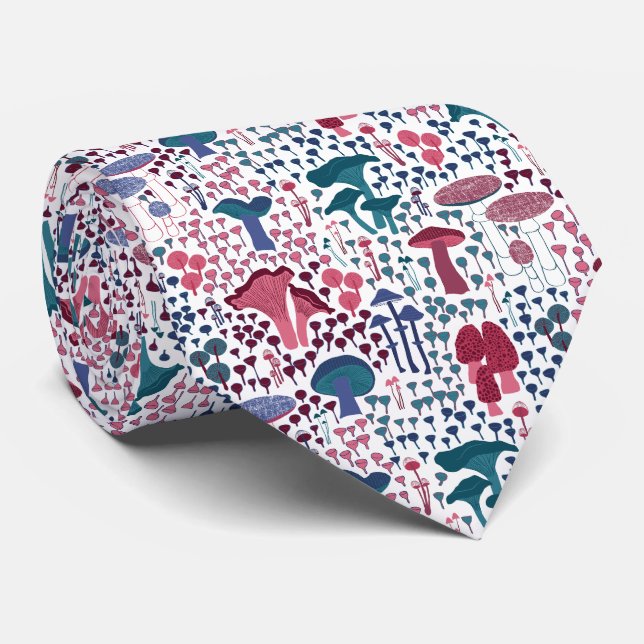 Magenta Retro Mushroom Slips (Rullad)