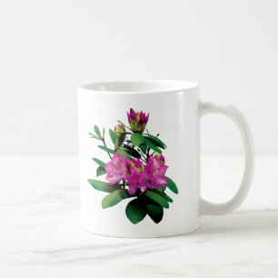 Magenta Rhododendronswith Buds Kaffemugg