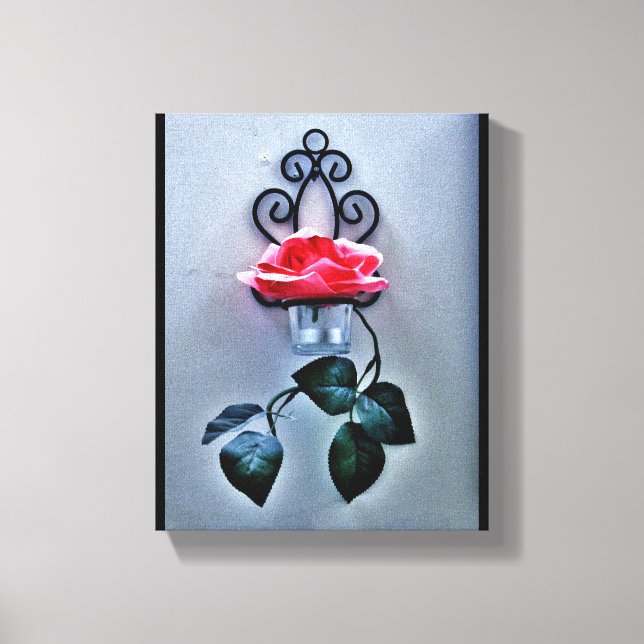 Magenta Ro Sconce Canvastryck (Framsida)