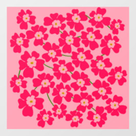 Magenta Rosa Fantasi Blomma Kraft