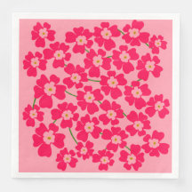 Magenta Rosa Fantasy Blomsterträdgård Bröllop