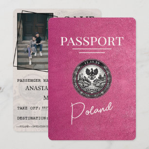 Magenta Rosa Polen Pass Spara datum Datumet