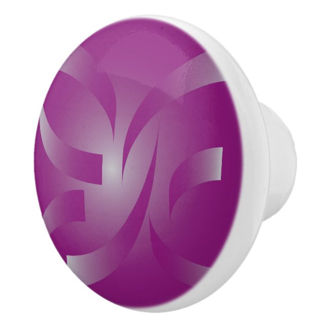 Magenta rosett band knopp (Höger)