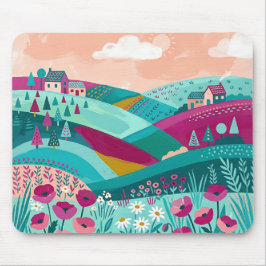 Magenta Turquoise Hill Meadow Musmatta