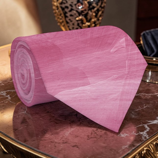 Magenta Watercolor Custom Necktie Slips (Skapare uppladdad)