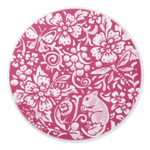Magenta Woodland Mouse Insekt Forest Nature Knopp