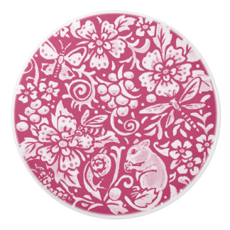 Magenta Woodland Mouse Insekt Forest Nature Knopp
