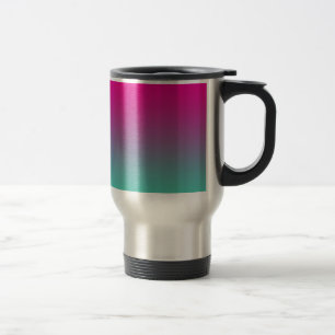 Magentafärgade lilor & kricka Ombre Resemugg