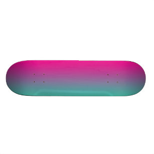 Magentafärgade lilor och kricka mini skateboard bräda 18,5 cm